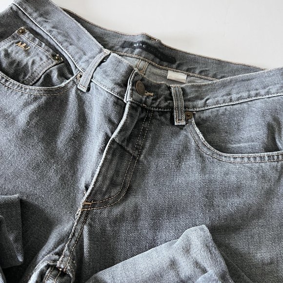 MARC JACOBS Women's Boot Cut Jeans Faded Black/Grey - Picture 2 of 8